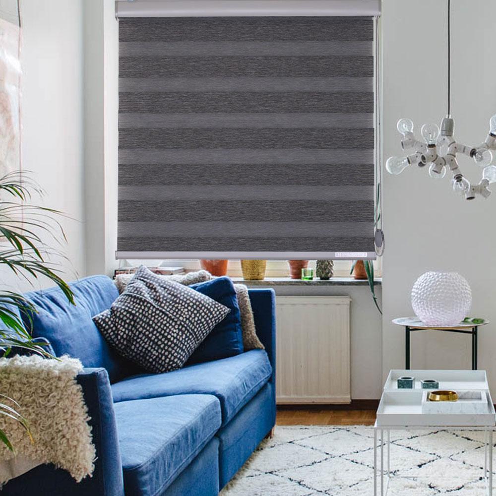 POLYESTER COMBI BLIND WINDOW SHADE TEXTILE (POPLAR)
