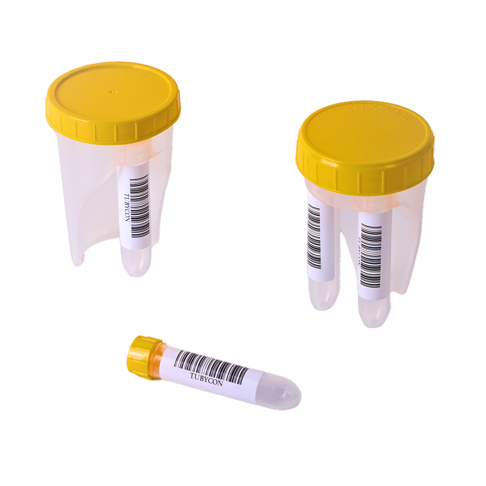TUBYCON Dual Tube Urine Test Cup Kit