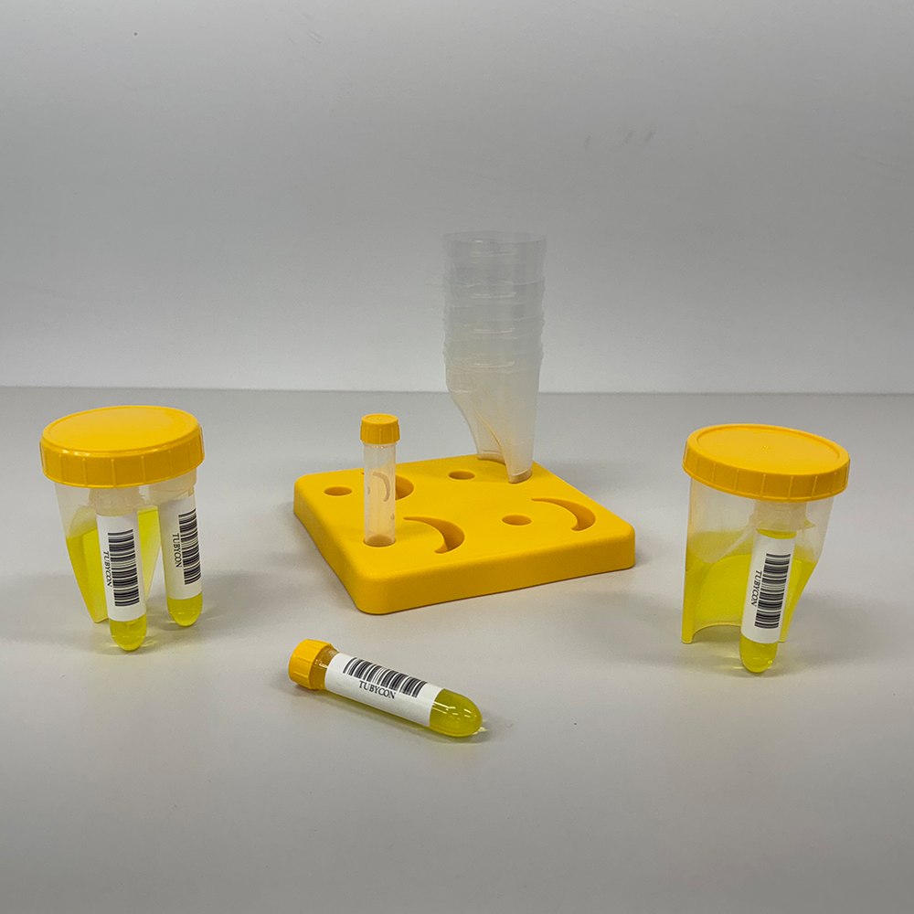 TUBYCON Dual Tube Urine Test Cup Kit