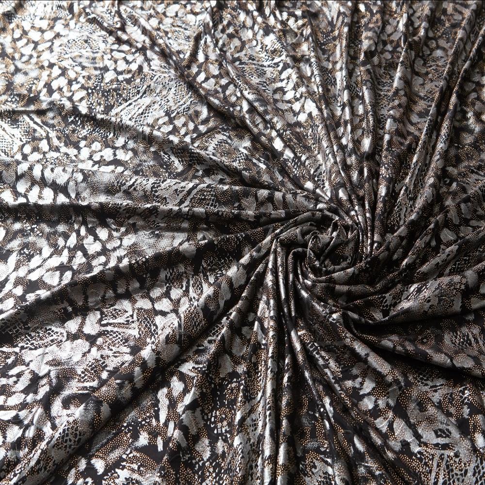 POLY SPAN KNIT JQD W/FOIL & DEW DROP ( SNF-2141-1 )