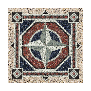 PVC ACTUAL MOSAIC TILE:Commercial Mosaic
