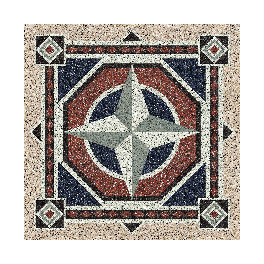 PVC ACTUAL MOSAIC TILE:Commercial Mosaic